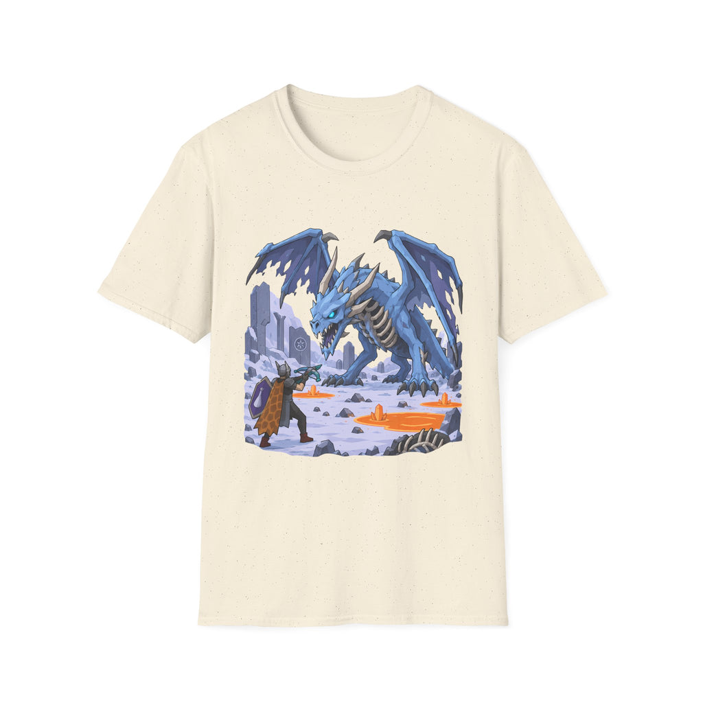 Vorkath Blue Ice Dragon T-Shirt - Fantasy Dragon Graphic Tee