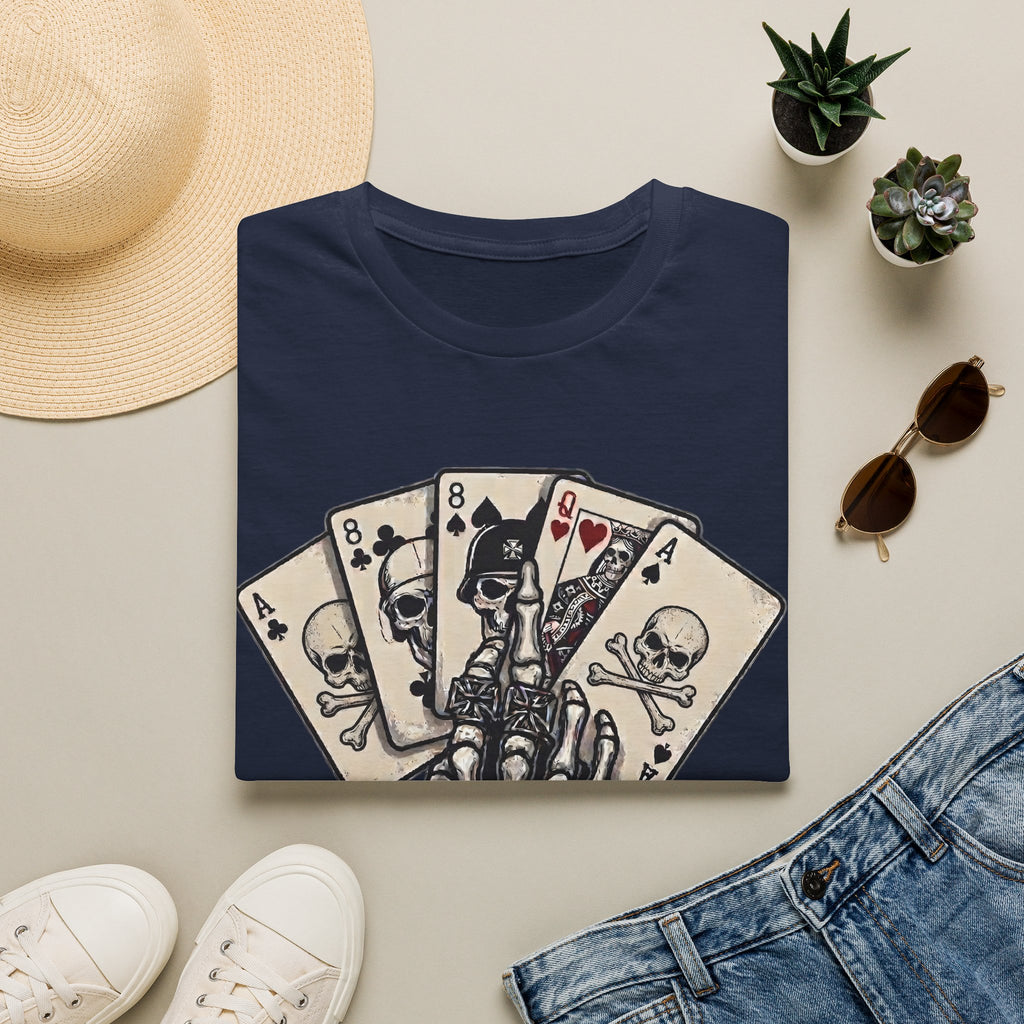 Dead Mans Hand Motorhead Inspired Poker / Gambler T Shirt