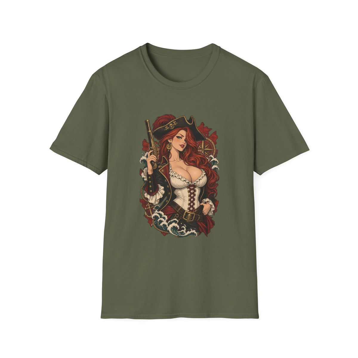 Miss Fortune | League of Legends | Sexy Pirate Pin-Up Tee