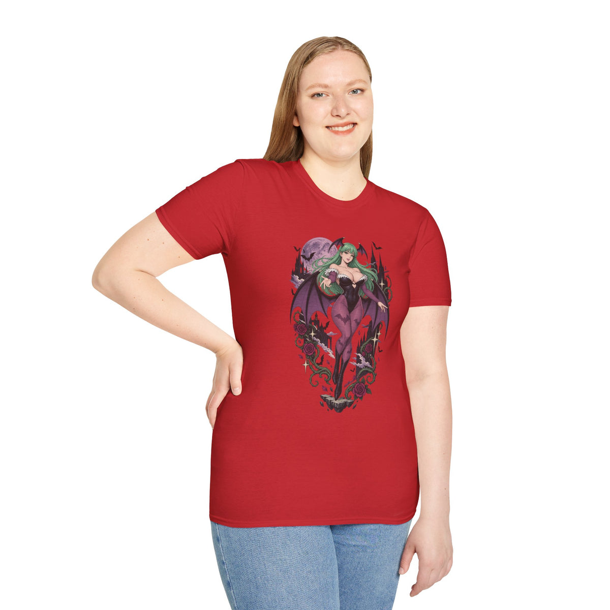 Morrigan | Darkstalkers Anime Sexy Pin Up Character Shirt
