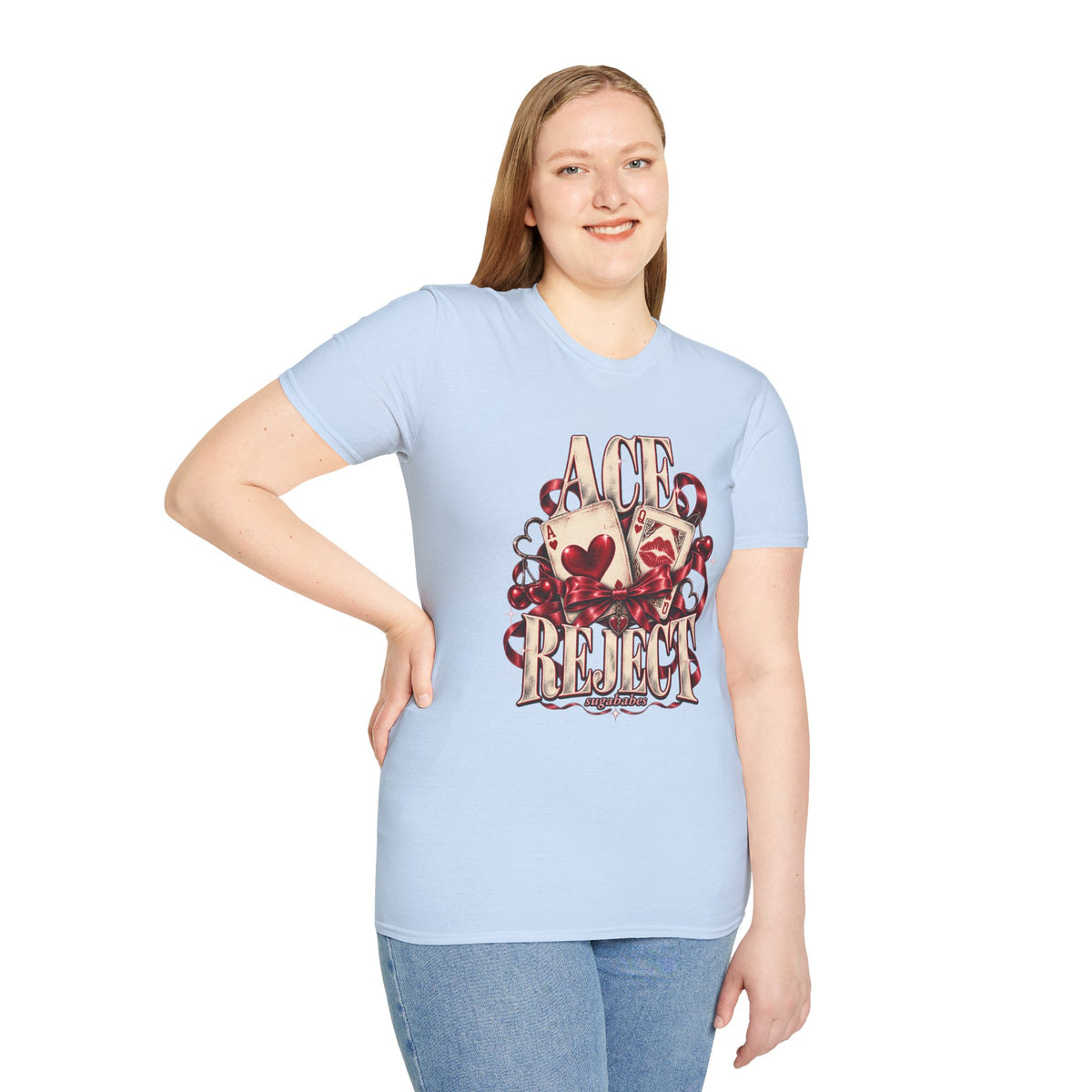 Ace Rejects | Sugababes | Playing Card Ace of Hearts T Shirt