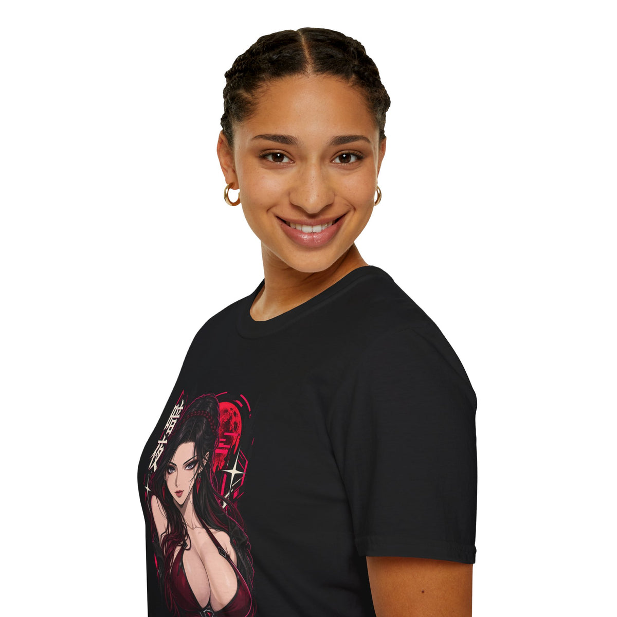Noir | Sexy Anime Vampire Pin Up Girl | Waifu T-Shirt