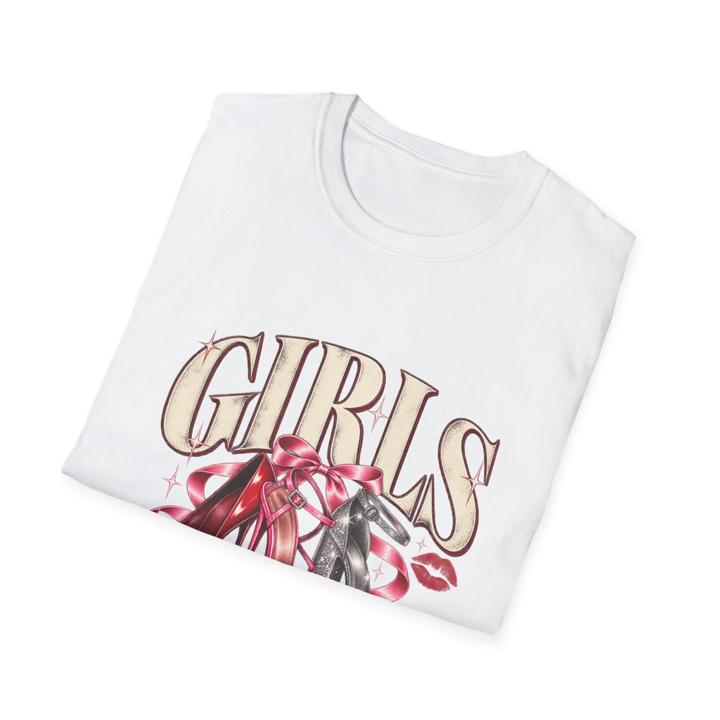 Sugababes |  Red Heels & Ribbons | Girls Night T Shirt