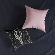 Skeleton Hand Gothic Eclipse Cushion | Decorative Sofa Pillow
