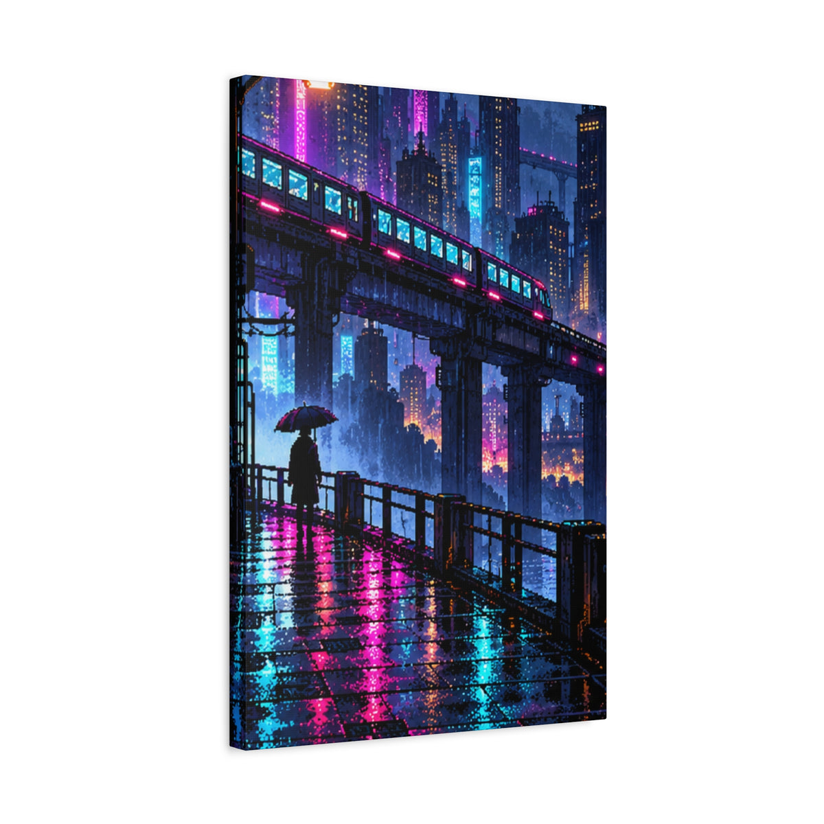 Stretched Matte Canvas Print — 1.25" Depth (Custom Design)