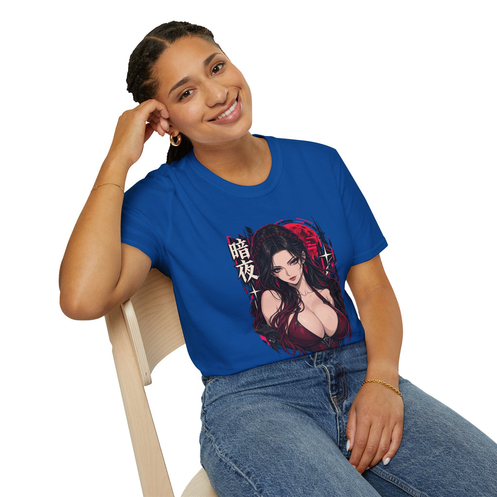 Noir | Sexy Anime Vampire Pin Up Girl | Waifu T-Shirt