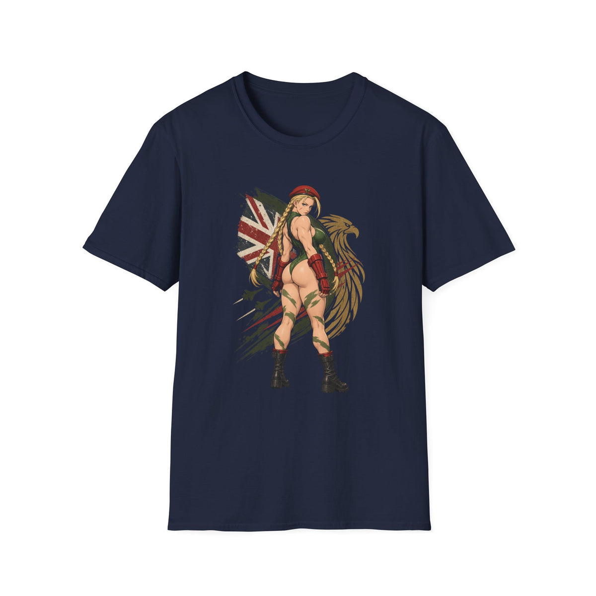 Cammy Street Fighter | Sexy Cammy Pin Up Girl Graphic T Shirt