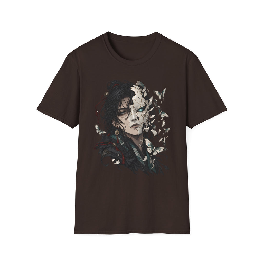 Mask Unfurls | Japanese Anime Style Mask Graphic Shirt