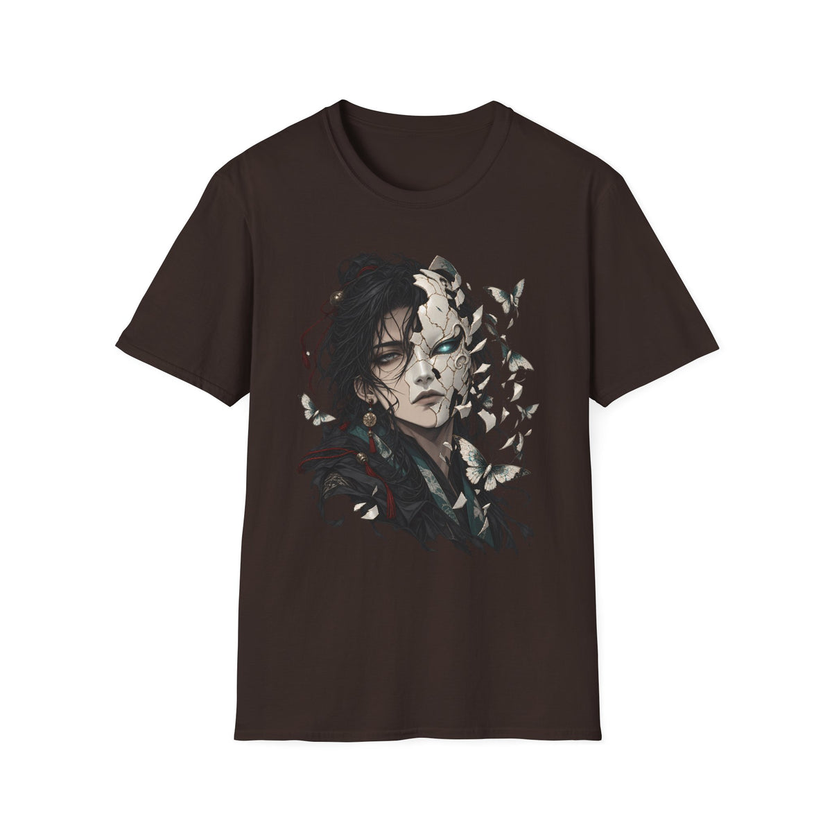 Mask Unfurls | Japanese Anime Style Mask Graphic Shirt