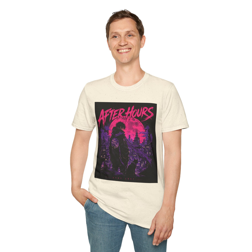 After Hours Graphic T-Shirt — Neon Night City Retro Tee