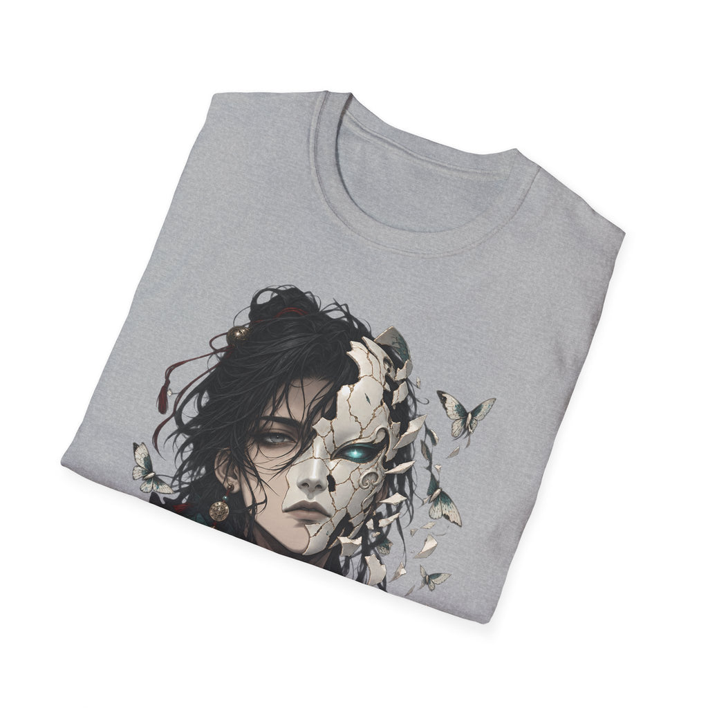 Mask Unfurls | Japanese Anime Style Mask Graphic Shirt