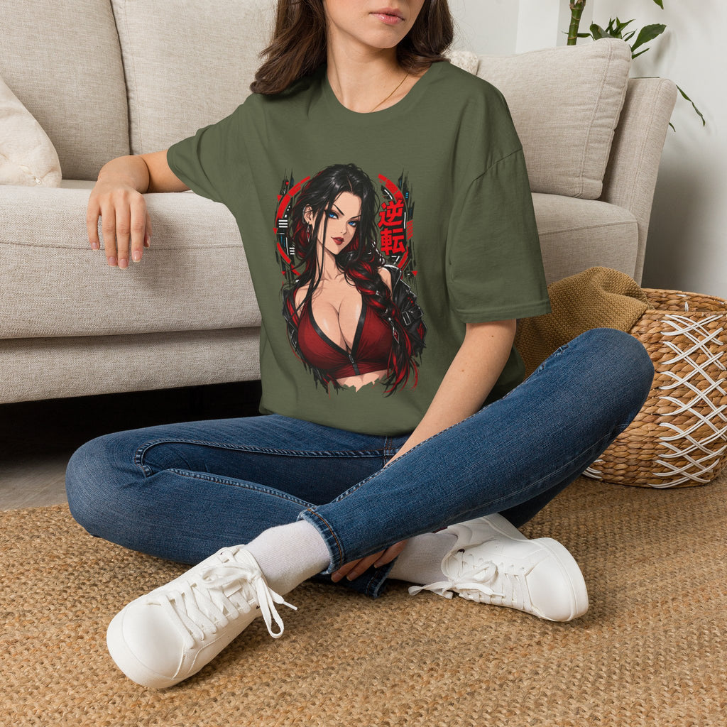 Ruby | Sexy Anime Pin Up Girl Graphic T-Shirt