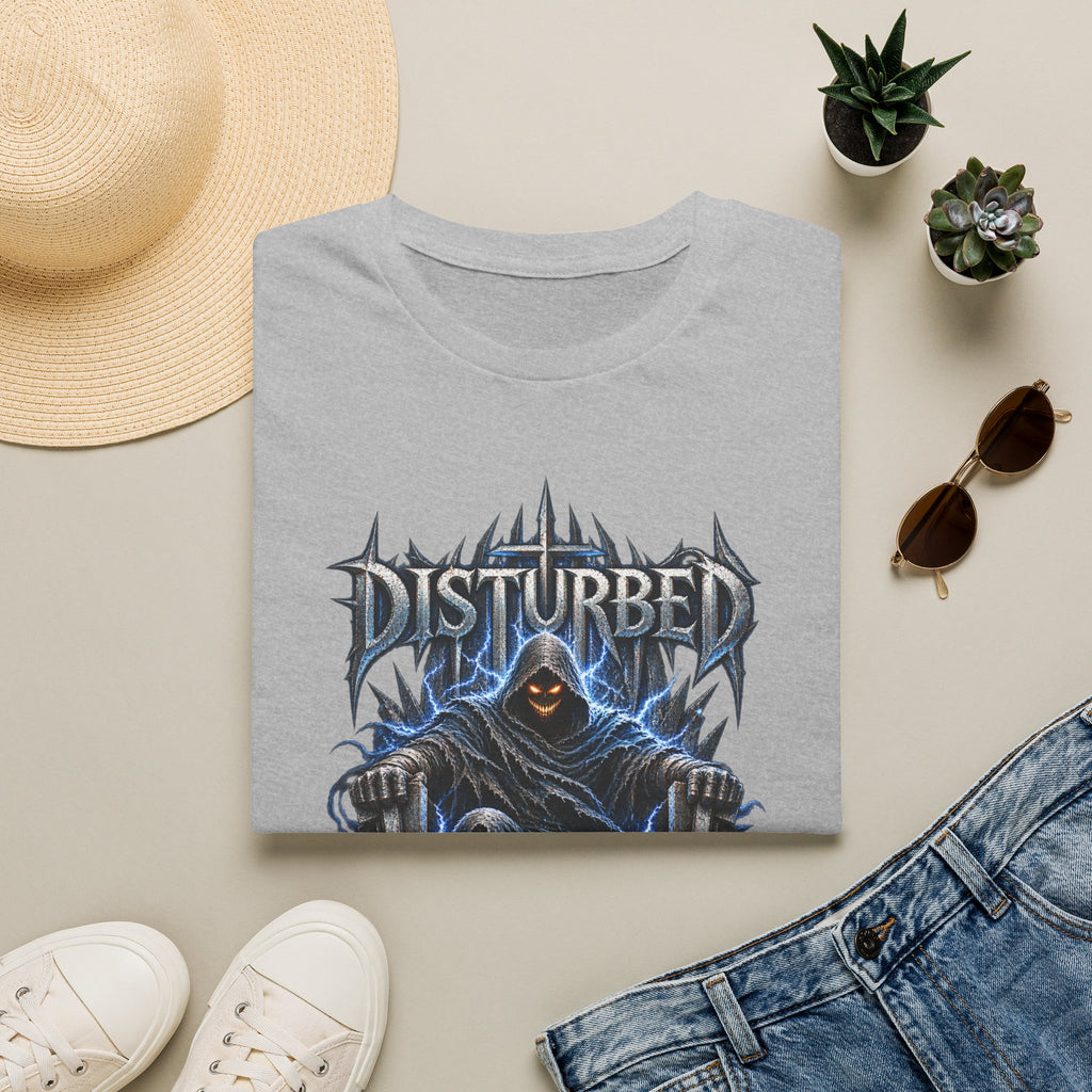 Disturbed | Storm Throne | The Guy | Grim Reaper Band T-Shirt