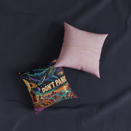 Don't Panic Sci Fi Space Whale Cushion | Decorative Sofa Pillow
