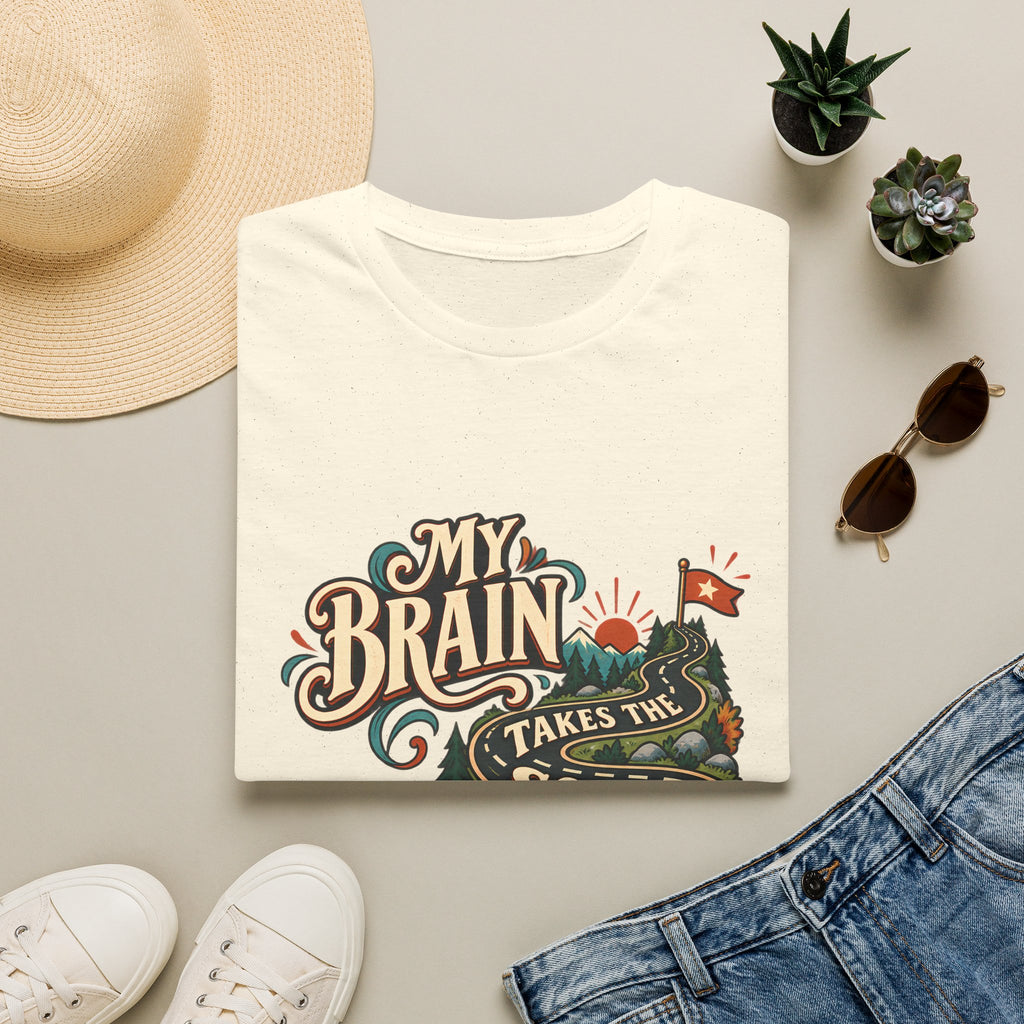 The Scenic Route | A Beautifully Different Mind | Neurodivergent Shirt