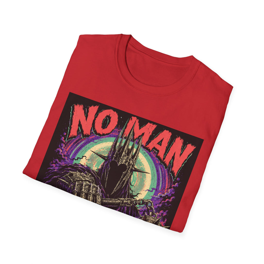 No Man No Problem T-Shirt — Retro Gothic Castle Graphic Tee