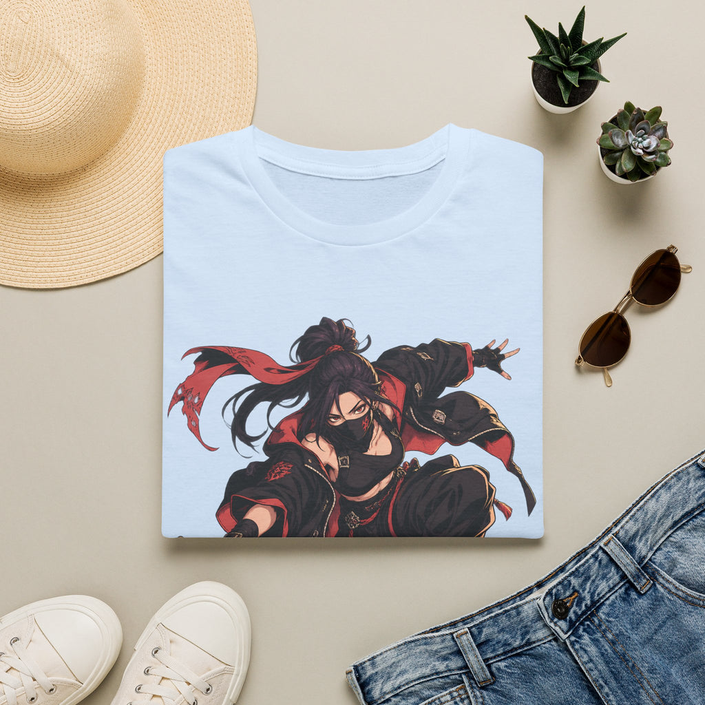 SHING! | Rooftop Samurai Girl | Japanese Anime Style Fight Shirt