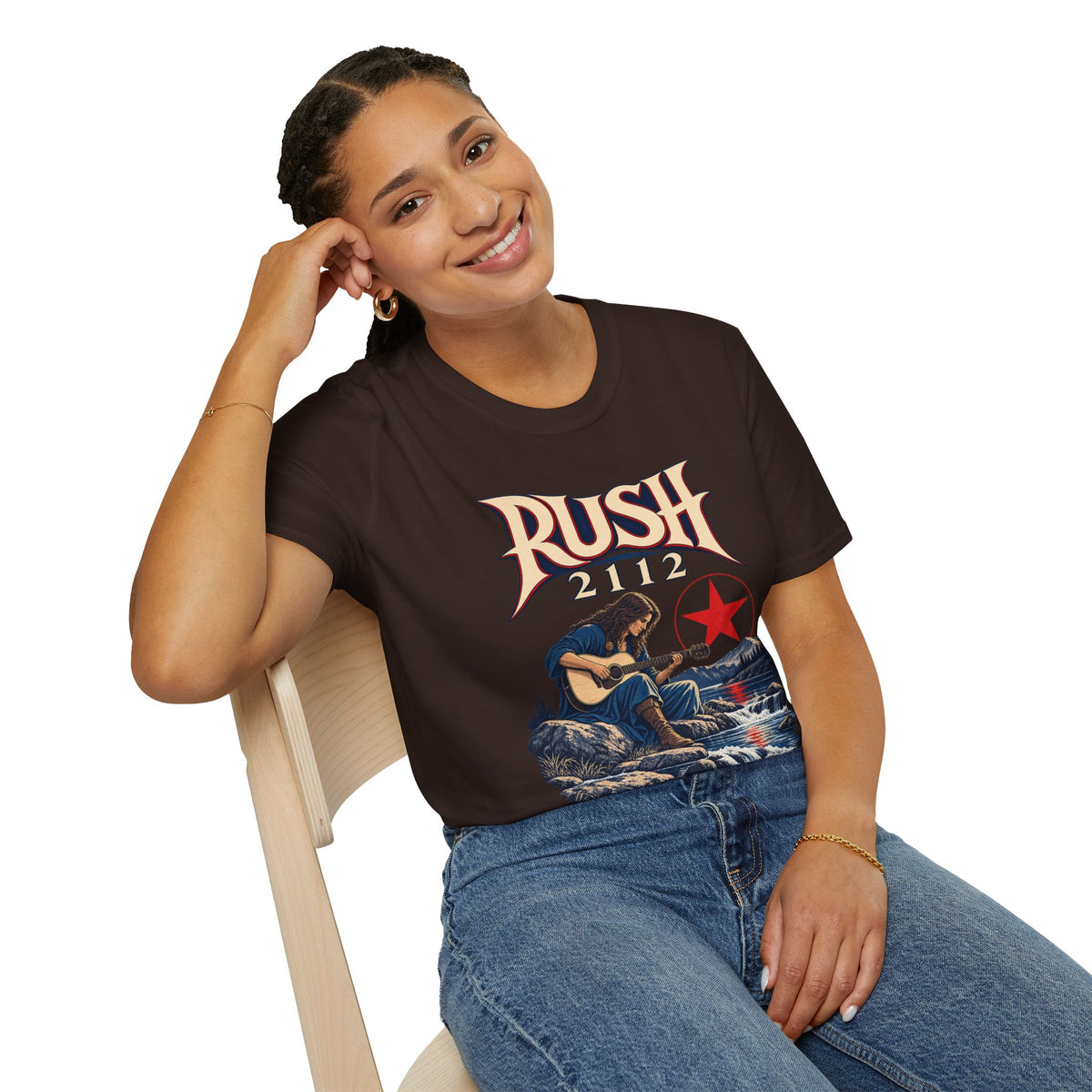 Rush | 2112 | Acoustic Guitar | Prog Band T-Shirt