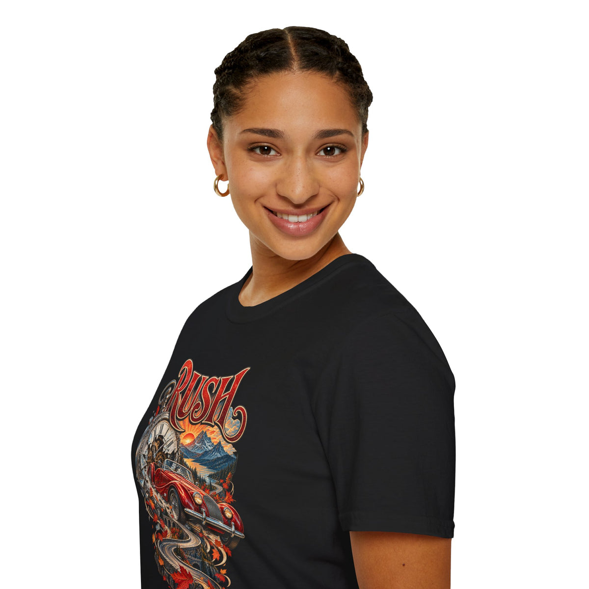 Rush | Prog Band | Red Barchetta | Graphic T-Shirt