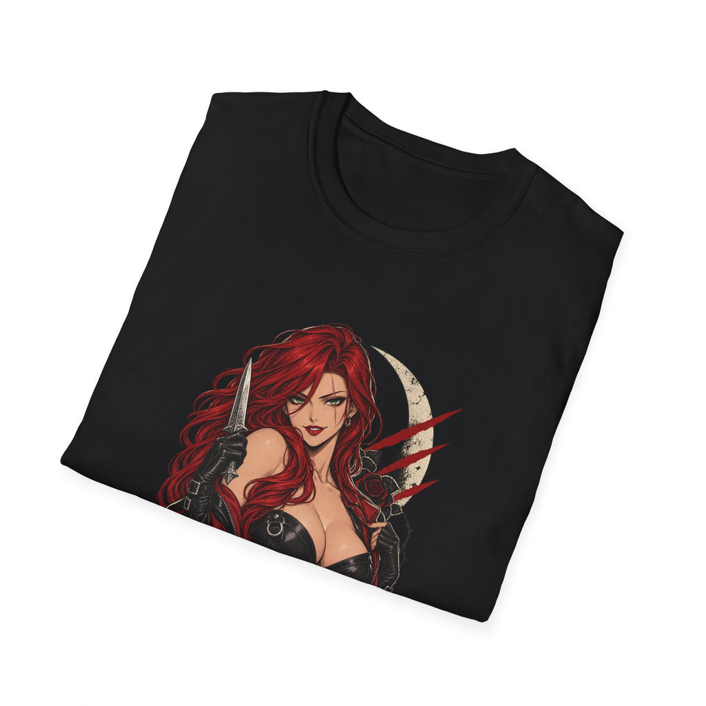 Katarina | League of Legends | Gothic Redhead Pin Up Assasin T-Shirt
