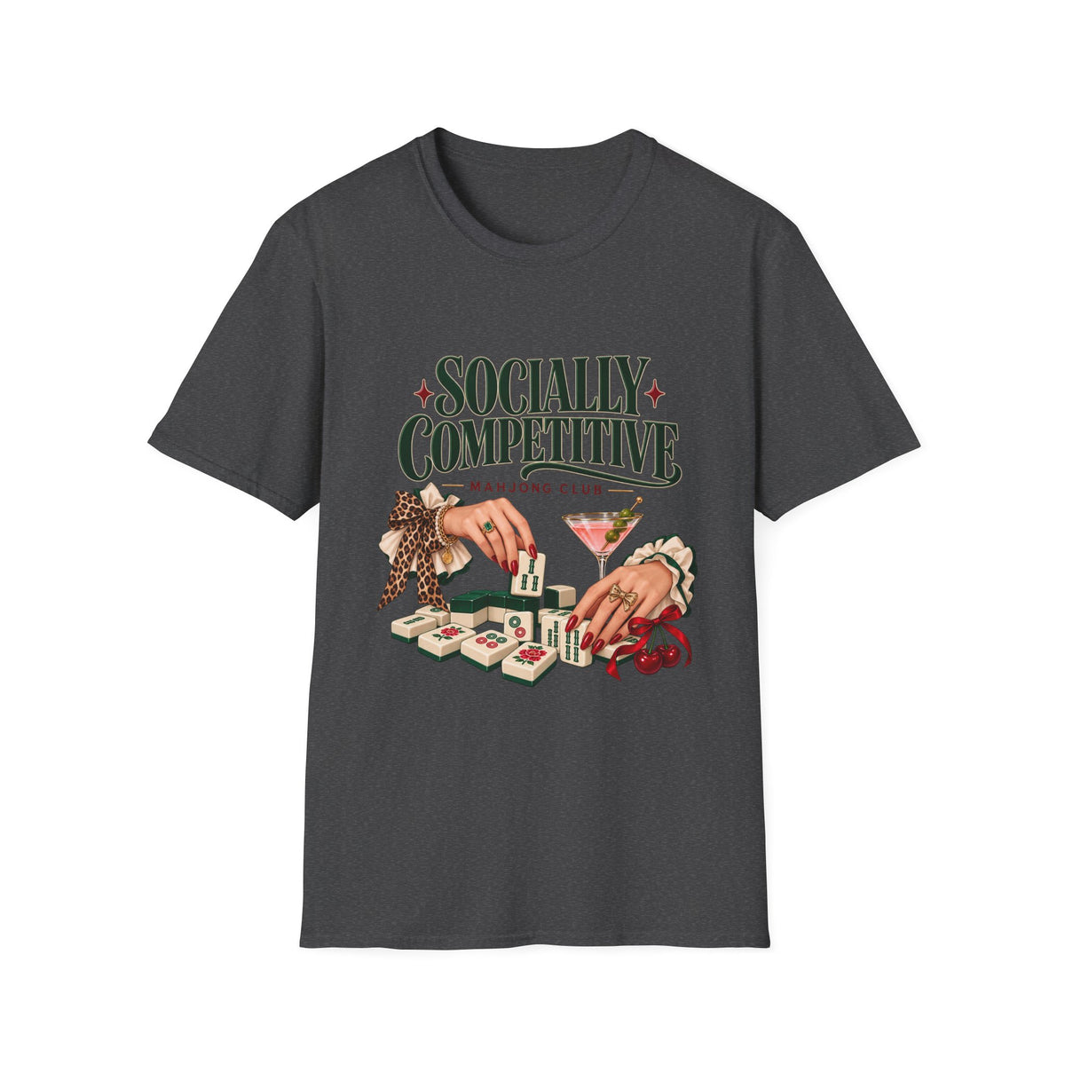 Mahjong Club | Socially Competitive | Vintage | Game Tee
