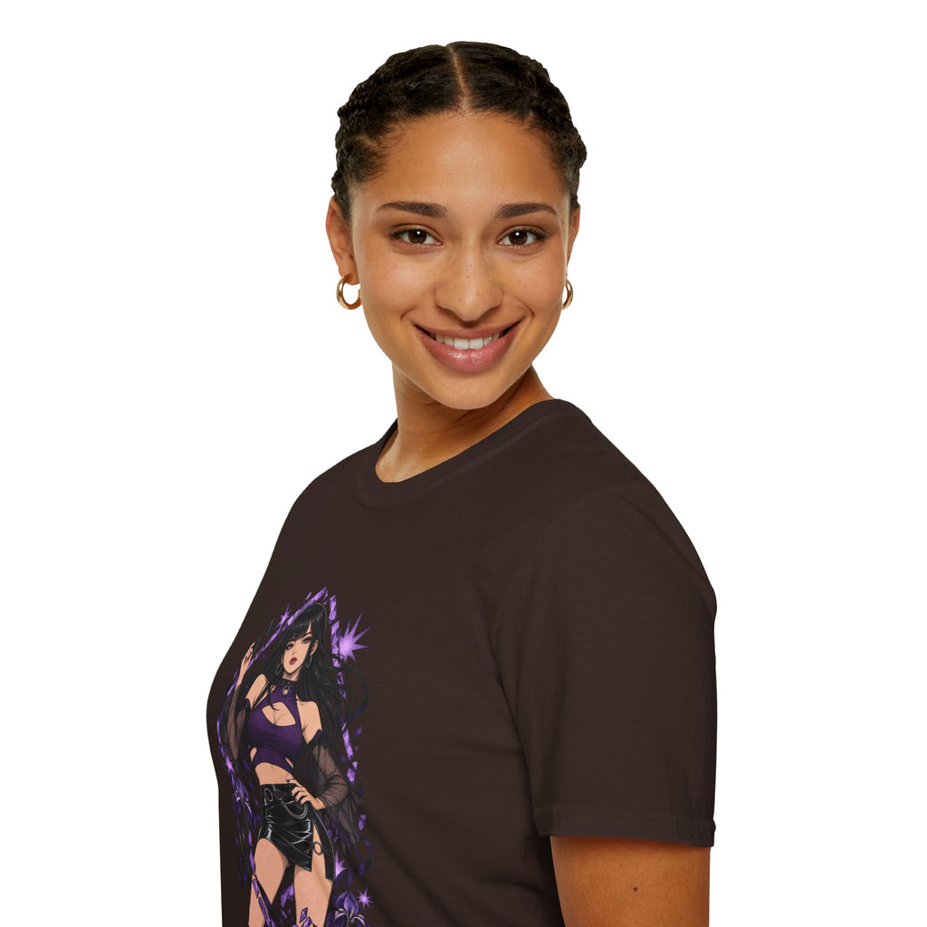 Violet | Japanese Anime Style Sexy Pin Up Girl Shirt