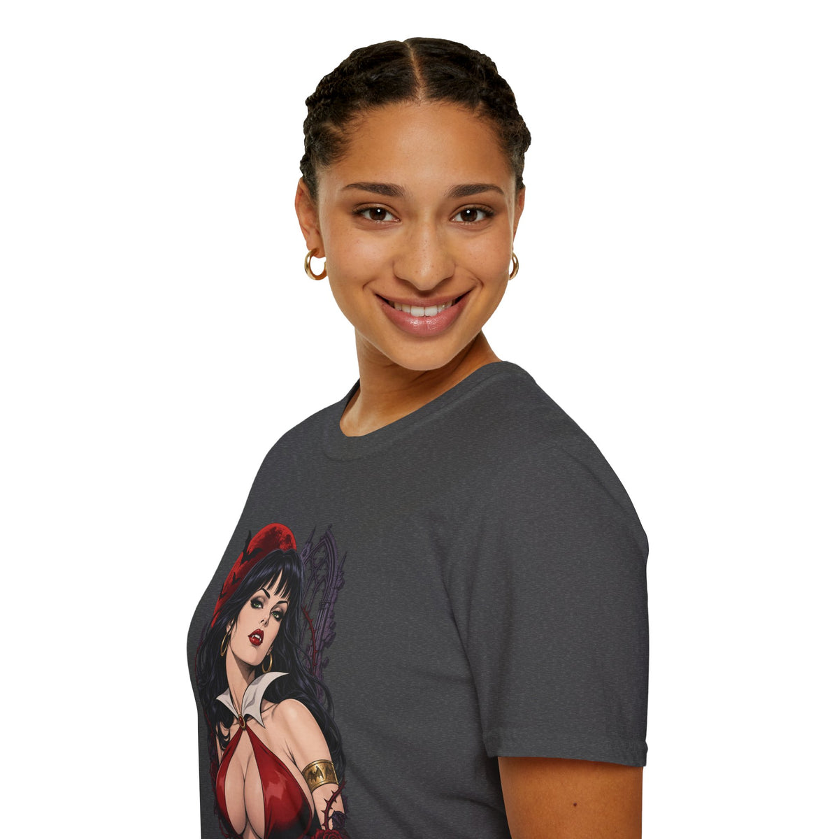 Vampirella | Sexy Halloween Vampire Pin Up Girl Sorceress Graphic T-Shirt