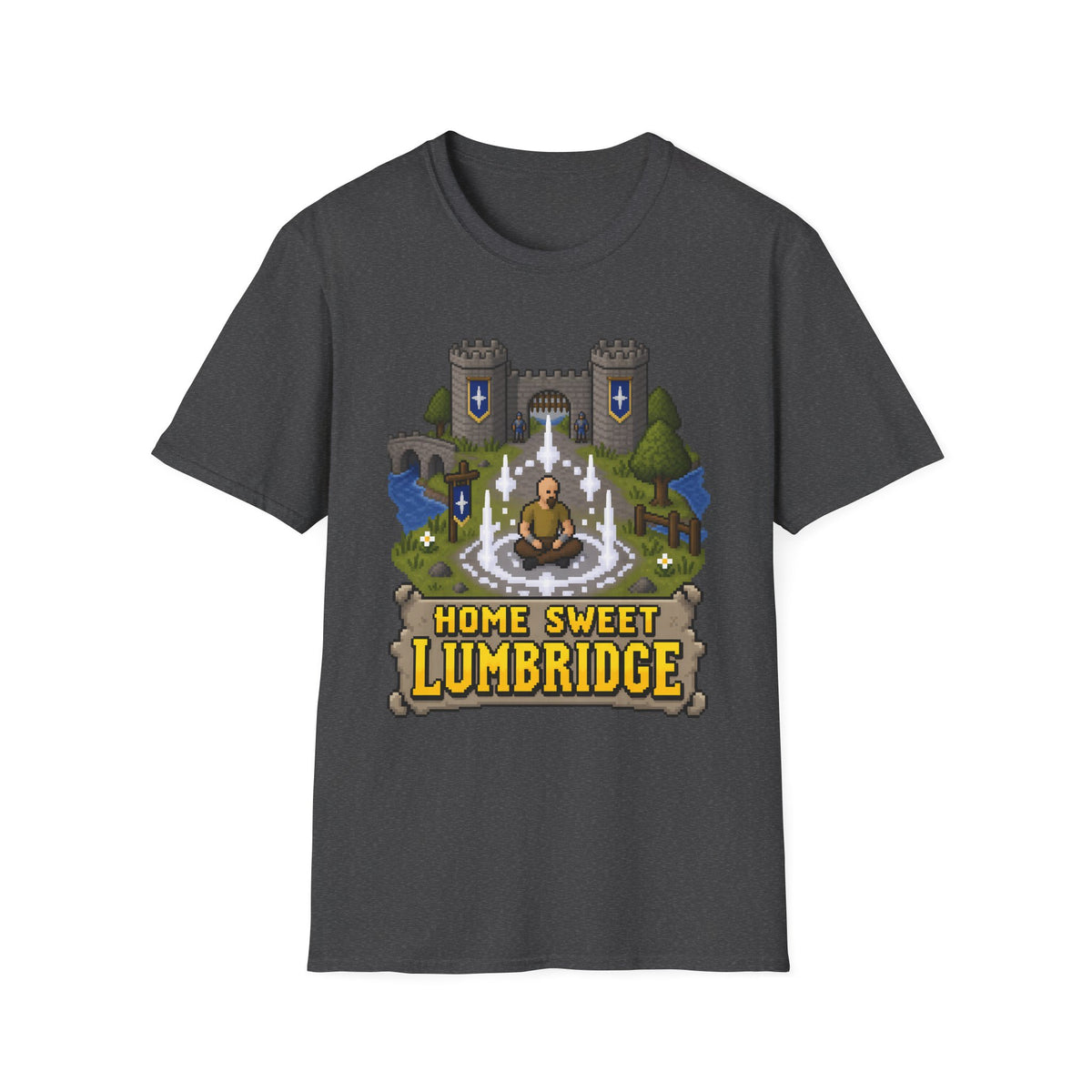 Lumbridge Castle Teleport Tee - Runescape / OSRS Inspired