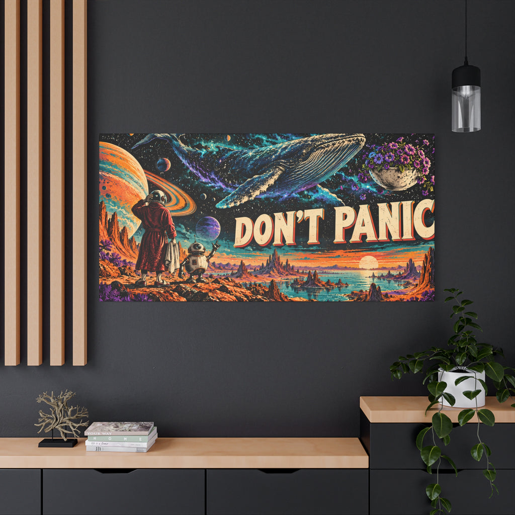 Dont Panic Canvas