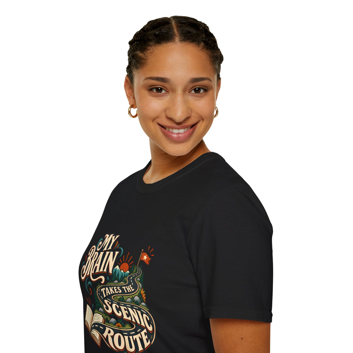 The Scenic Route | A Beautifully Different Mind | Neurodivergent Shirt