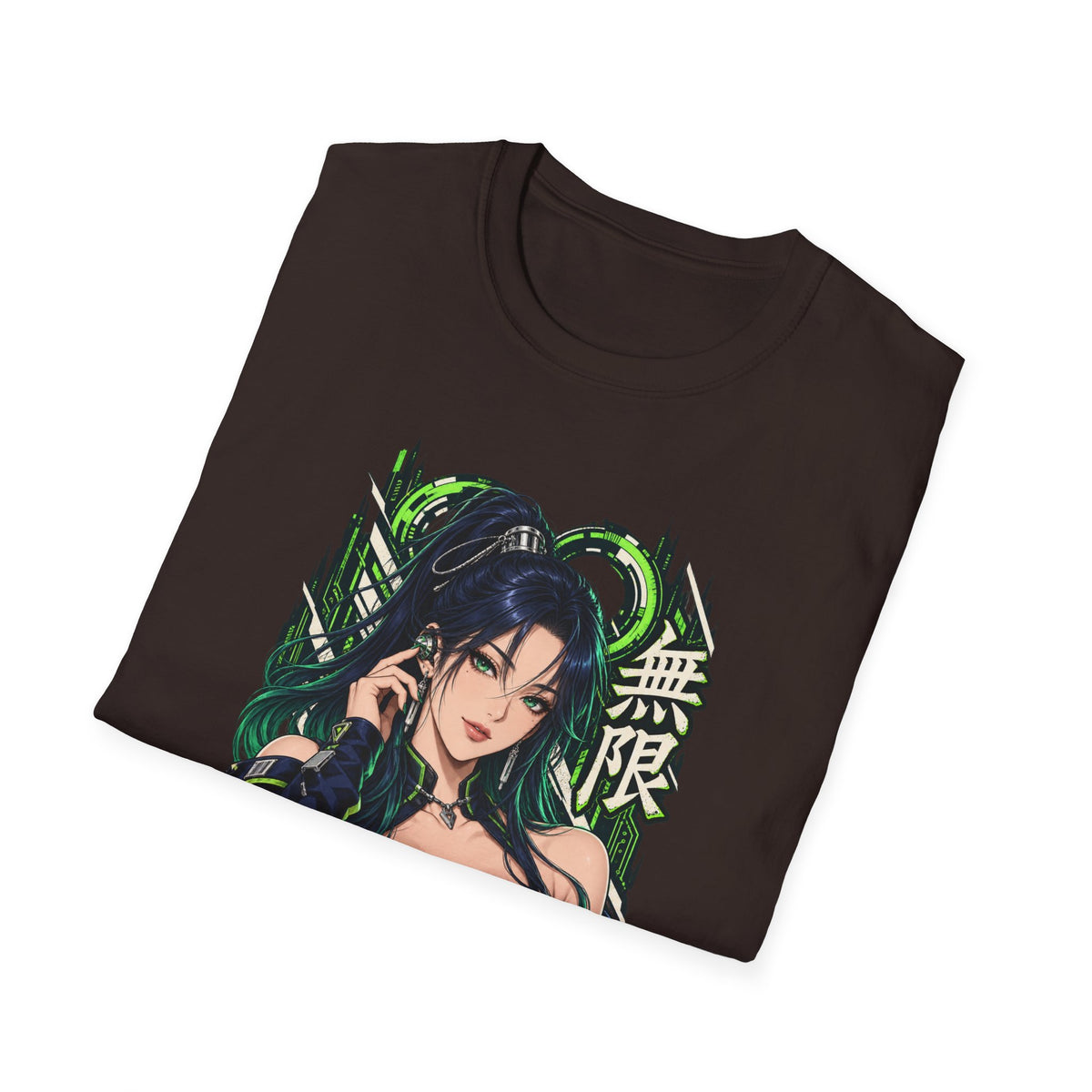 Infinity | Sexy Anime Ninja Pin Up Woman Graphic T-Shirt
