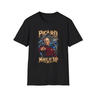 Captain Picard Make It So – Star Trek TNG Command Portrait