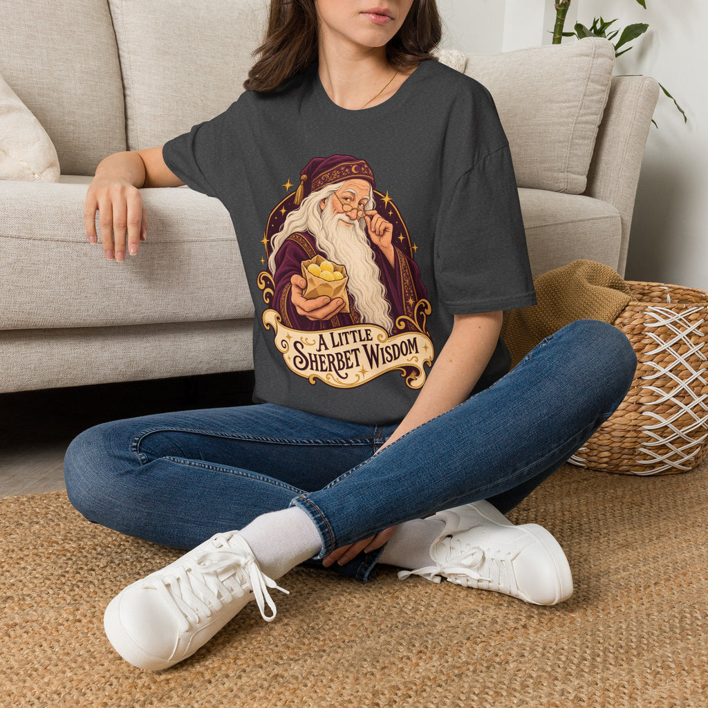 Dumbledore | Sherbet Lemon? | Harry Potter Illustration T‑Shirt