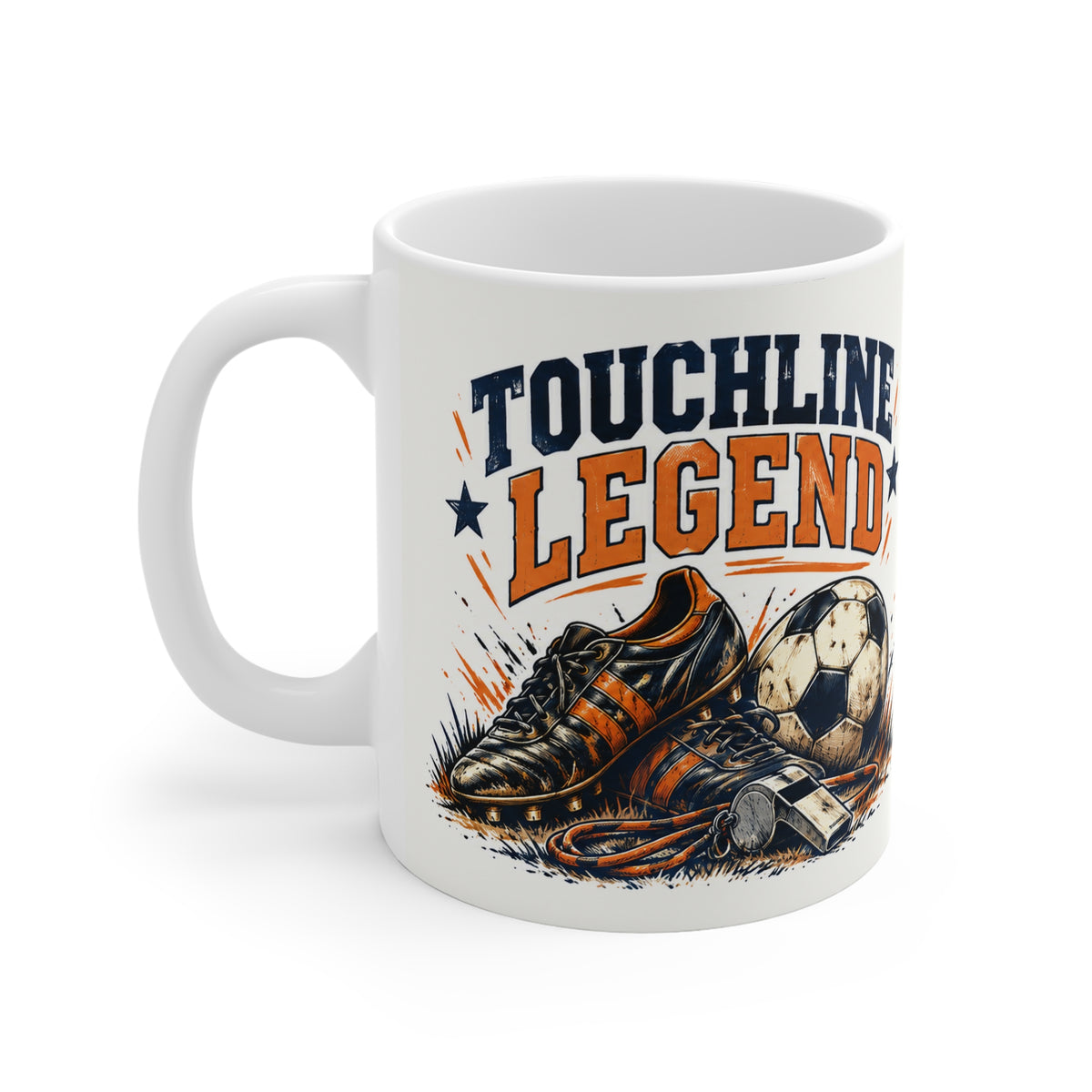 Touchline Legend | Football Coach Coffee Cup Gift (11oz)