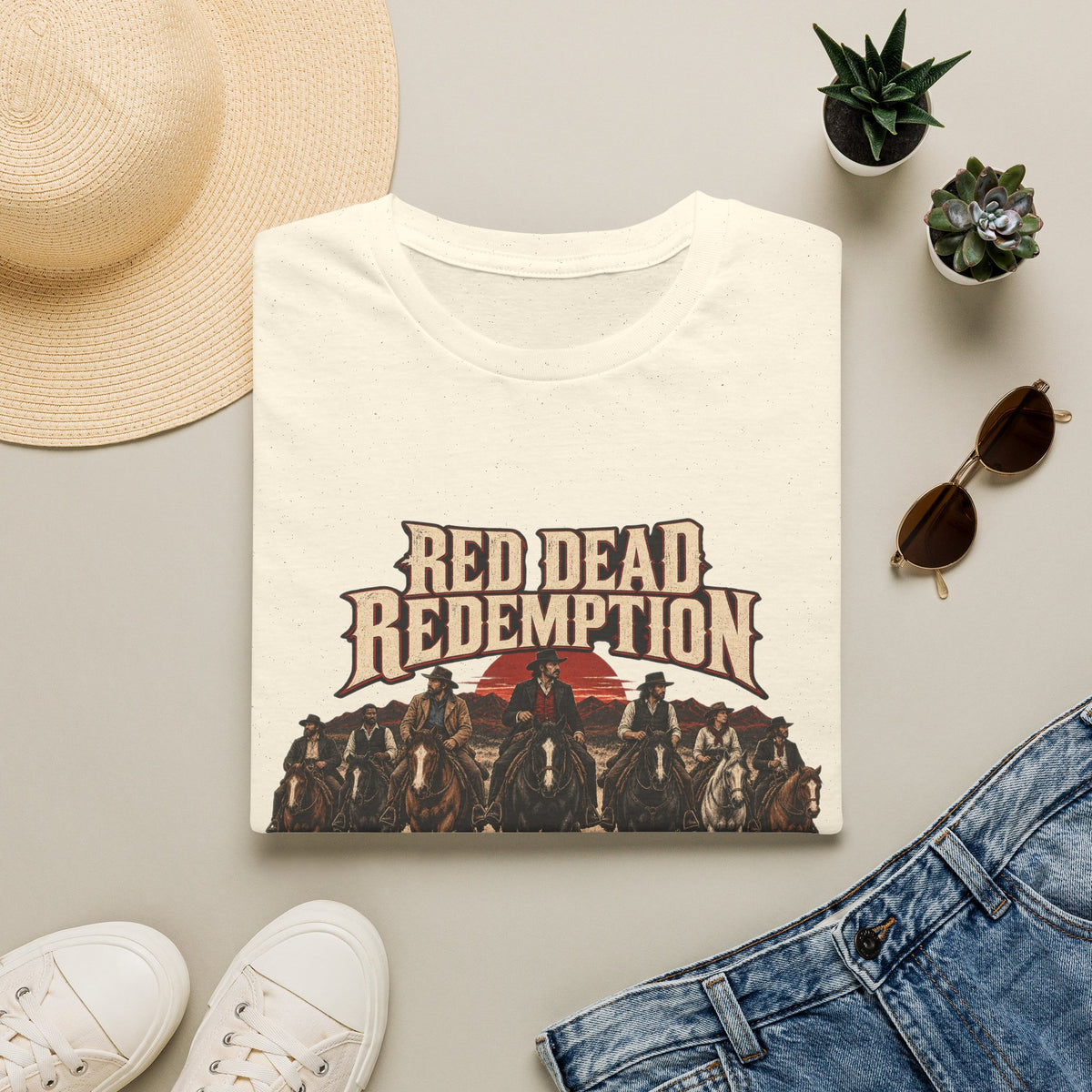 Red Dead Redemption | The Gang | Western Graphic T-Shirt