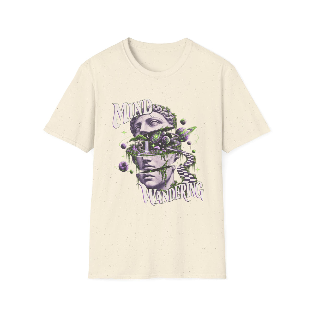 Mind Wandering | Surreal | Retro | Statue | Graphic Tee