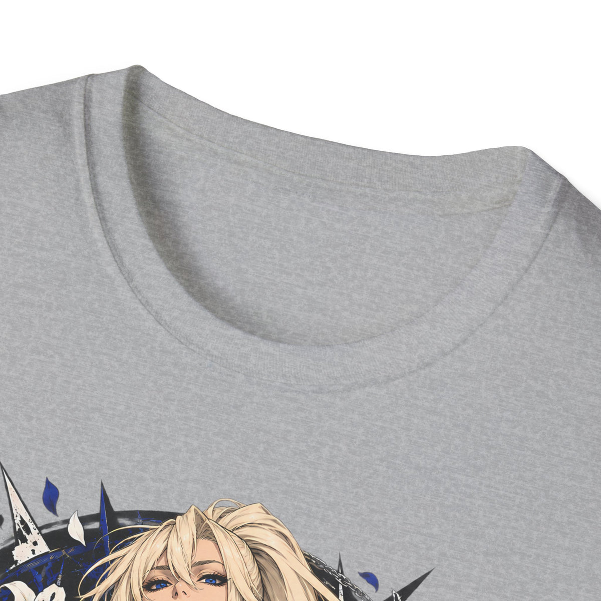 Electric Girl | Japanese Anime | Blonde Bombshell Pin Up Graphic Shirt