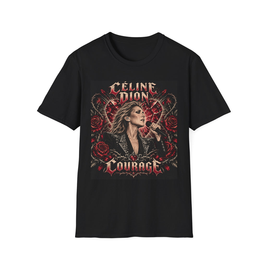 Courage Tour | Vintage | Rose | Rock Concert Tee