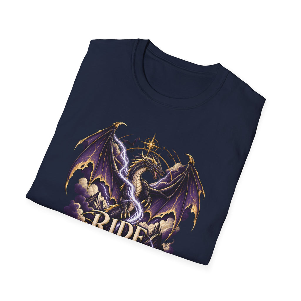 Ride the Storm | Fourth Wing Book Inspired Dragon T Shirt