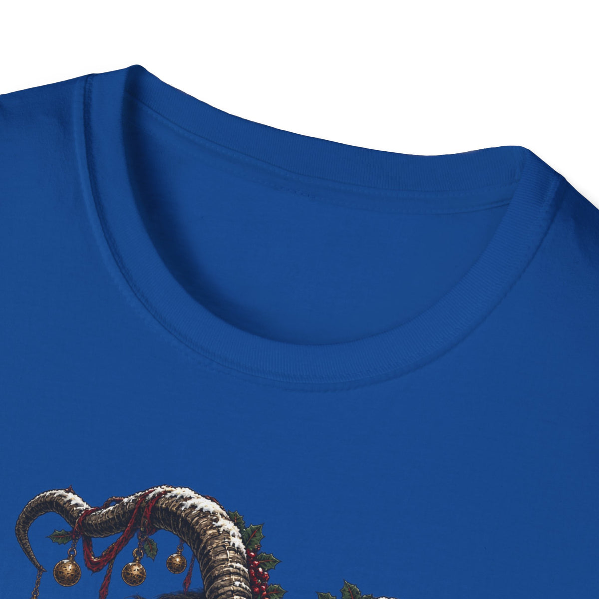 Krampus with Bell | Dark Christmas Demon T-Shirt