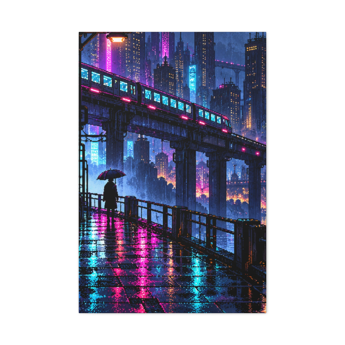 Stretched Matte Canvas Print — 1.25" Depth (Custom Design)