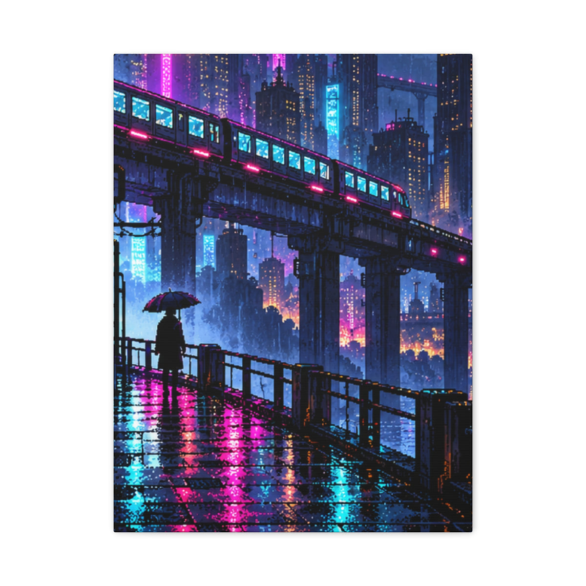 Stretched Matte Canvas Print — 1.25" Depth (Custom Design)