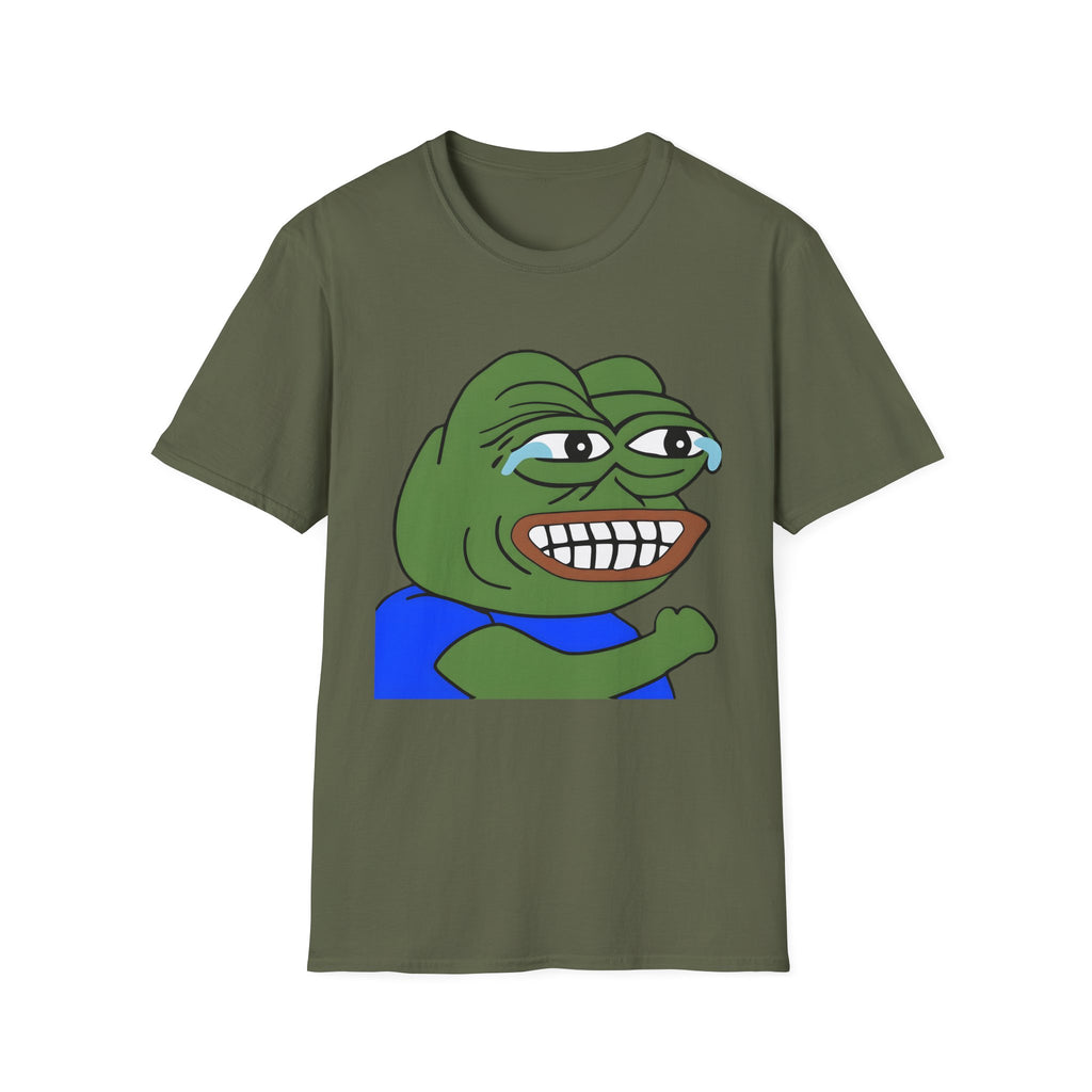 Pepe Grin T-Shirt — Smirking Frog Meme Tee