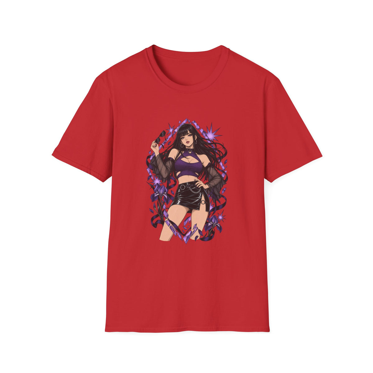 Violet | Japanese Anime Style Sexy Pin Up Girl Shirt