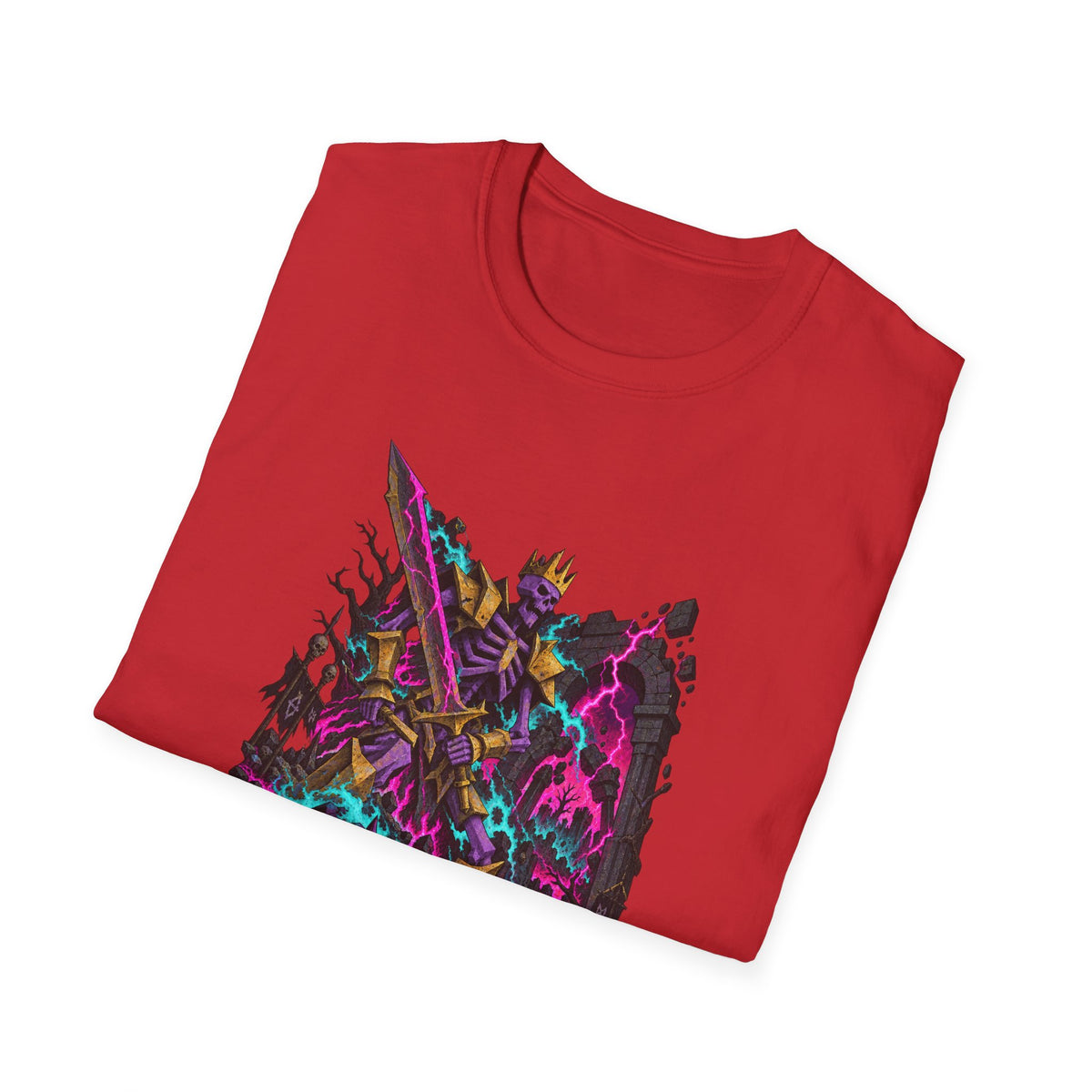 Skeleton Lich King | Final Boss | Gamer Shirt
