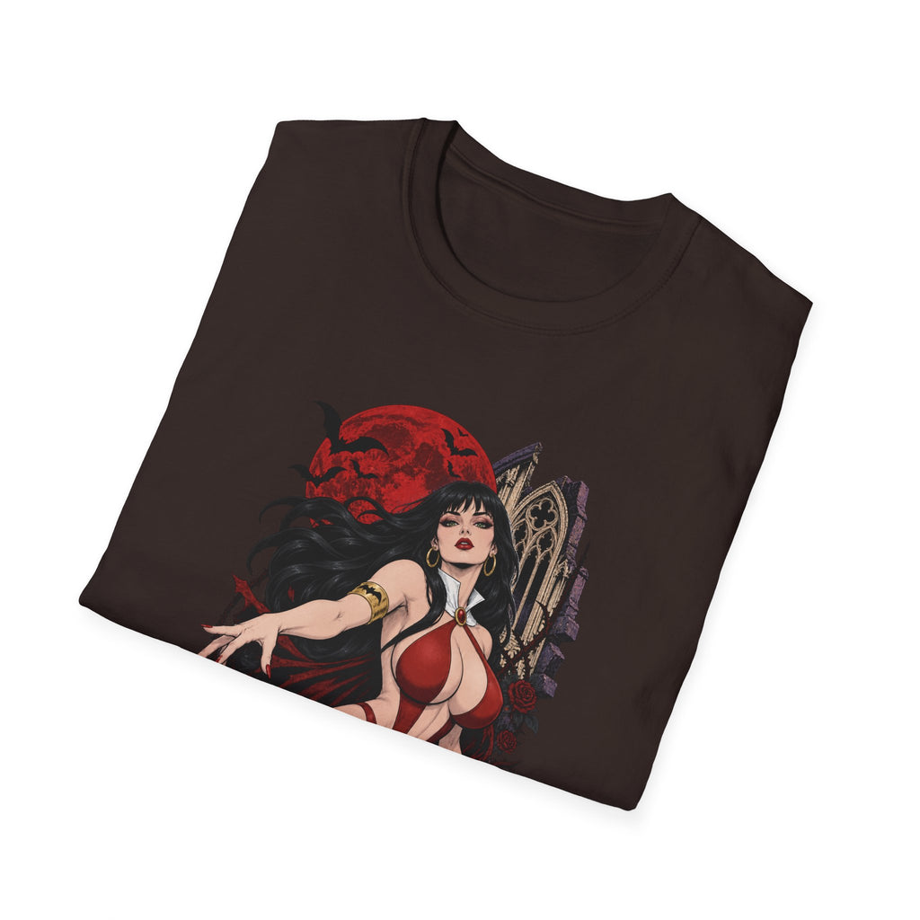 Vampirella | Sexy Vampire Queen | Pin Up Girl | Sexy Halloween Graphic T-Shirt