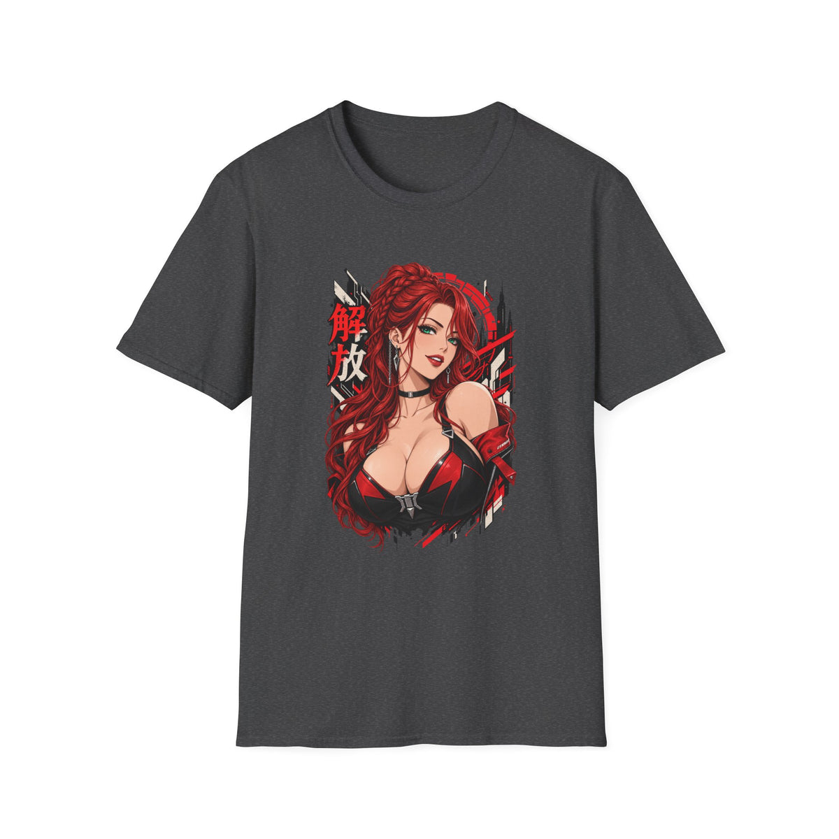 Red Widow | Sexy Anime Pin Up Girl | Waifu T-Shirt