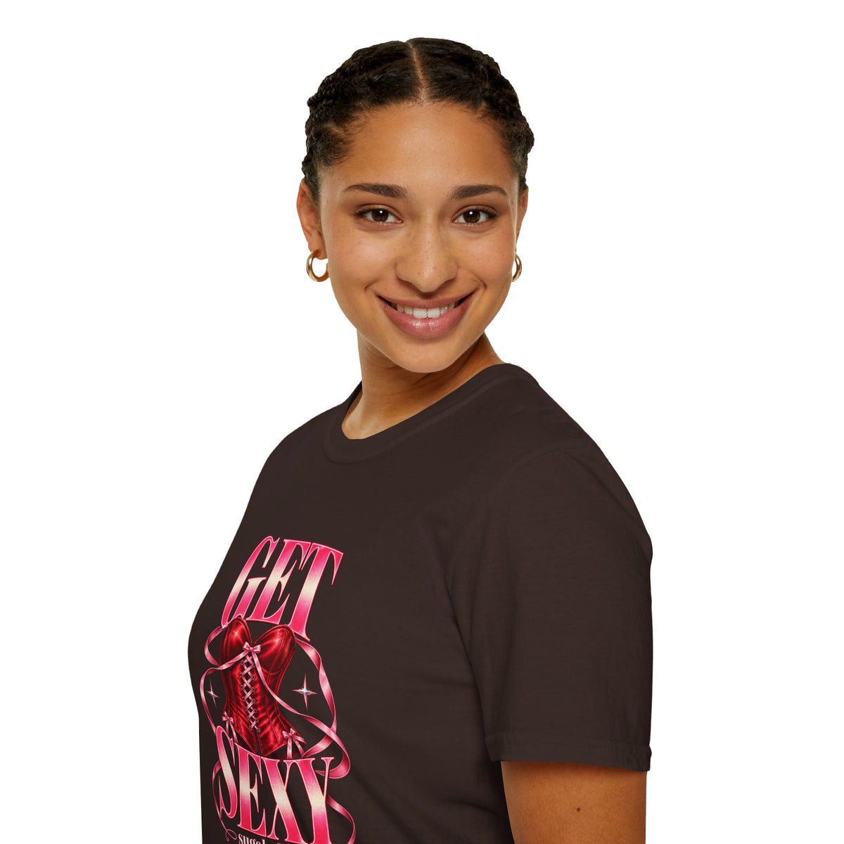 Get Sexy | Sugababes | Corset Retro Pink Y2K Vibe Graphic T Shirt