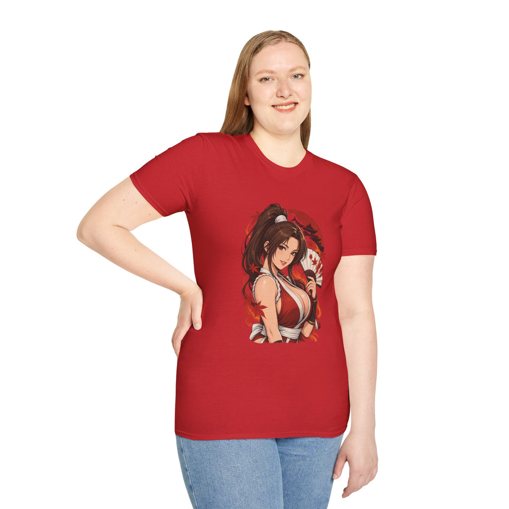 Mai Shiranui | Fatal Fury | Anime Pin Up Kimono Girl T-Shirt