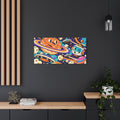 Wall art | Cosmic Snack: Surreal Space Pop Art Print